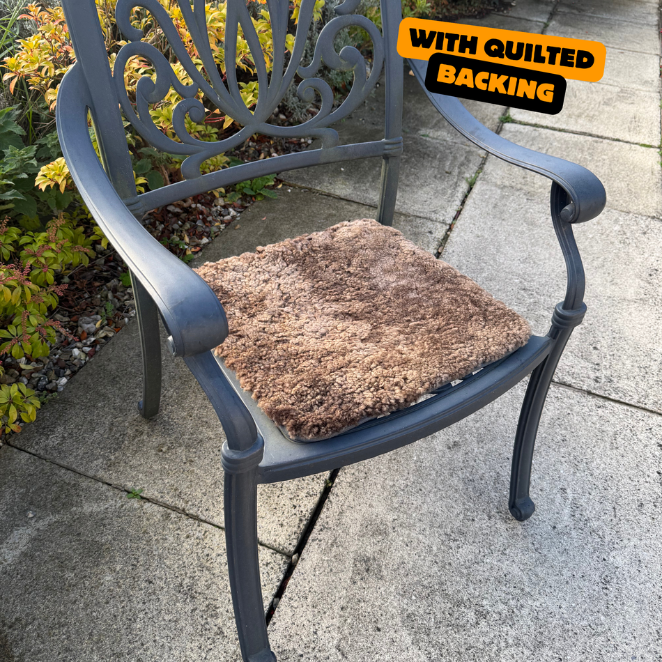 Short Wool Sheepskin Home, Garden & Kneeling Pads