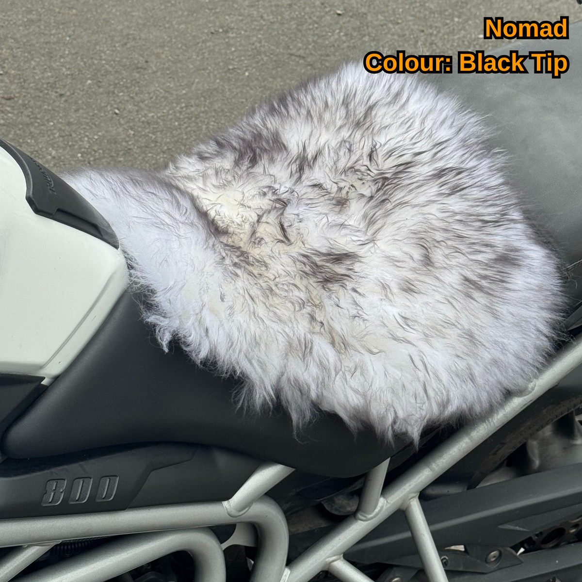 The Nomad Sheepskin Seat Cover by MotoCoverz – Elevate Your Ride The Nomad Sheepskin Seat Cover by MotoCoverz – Elevate Your Ride