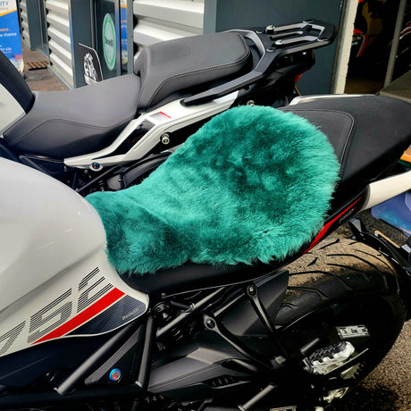 'The Apex' Multi Model Motorcyle Short Wool Sheepskin Seat Pad