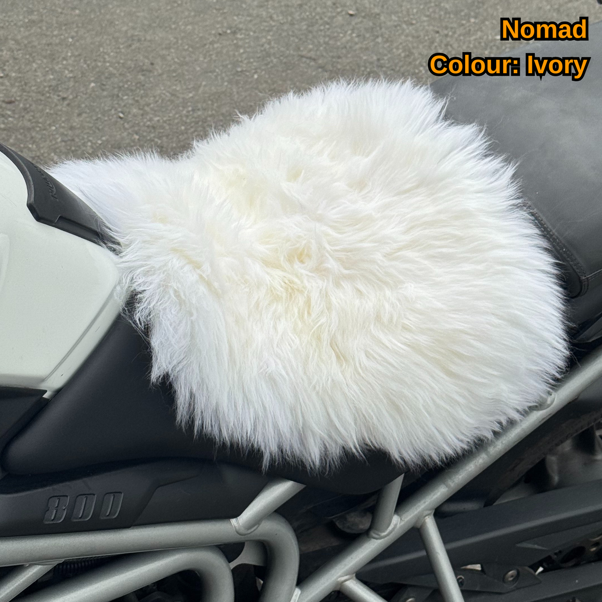 The Nomad Sheepskin Seat Cover by MotoCoverz – Elevate Your Ride The Nomad Sheepskin Seat Cover by MotoCoverz – Elevate Your Ride