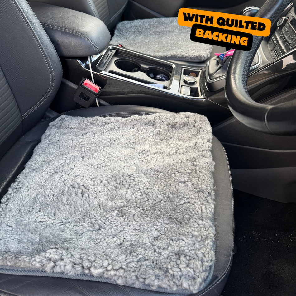 Short Wool Sheepskin Pads with Backing