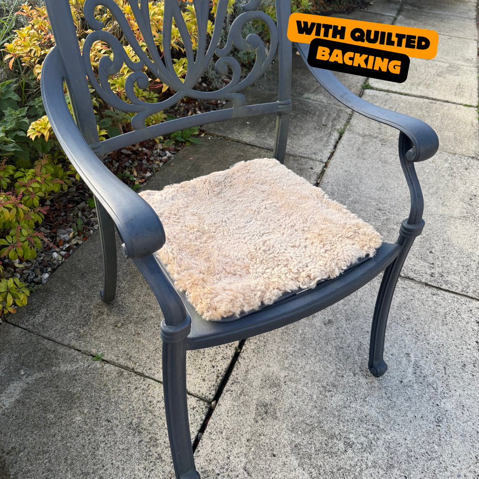 Short Wool Sheepskin Home, Garden & Kneeling Pads