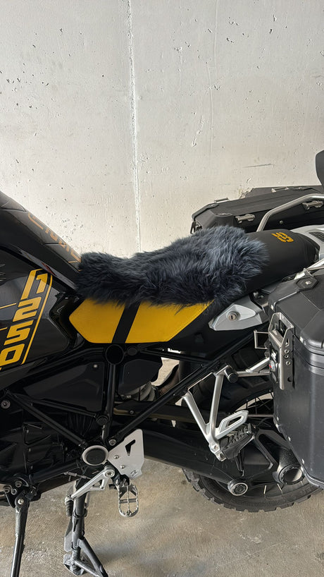 'The Apex' Multi Model Motorcyle Long Wool Sheepskin Seat Pad