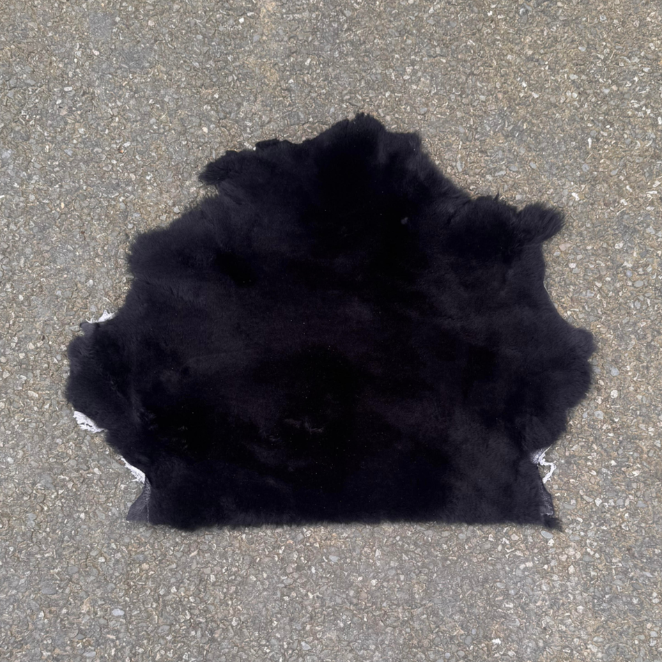 Short Wool Sheepskin Half Pads with Straps - Shape Your Own Seat Pad